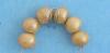 Lustre Bead Set - 6 hand formed 10mm